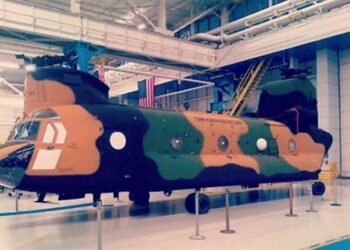 Turkish Chinook seen first time