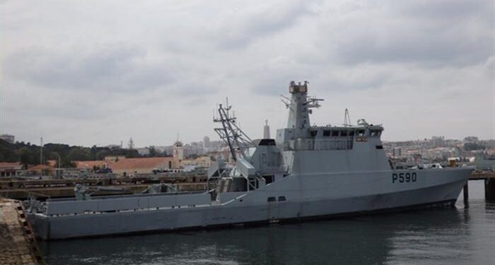 Portekiz devriye gemisini göreve aldı