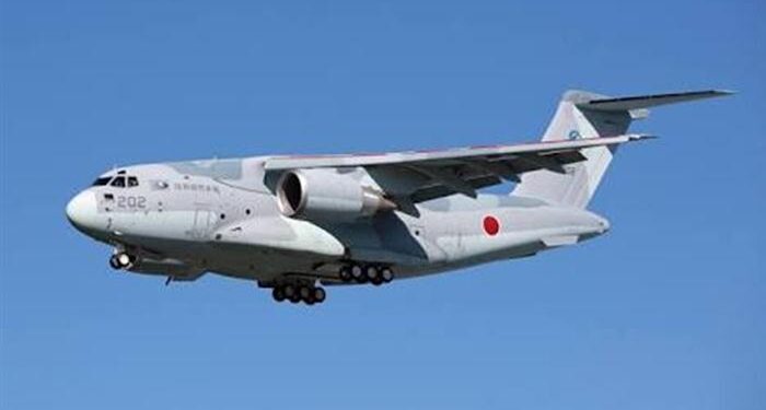 Japon C-2’nin üçüncü prototipinden ilk uçuş