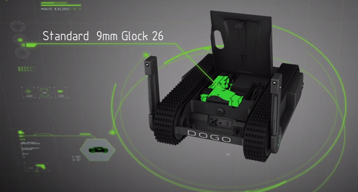 İsrail muharip robotu tanıtıyor