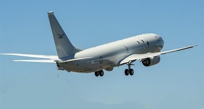 Avusturalya’nın ilk P-8A’sından ilk uçuş