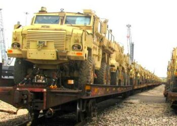 ABD’nin gönderdiği ilk MRAP’lar Mısır’a ulaştı