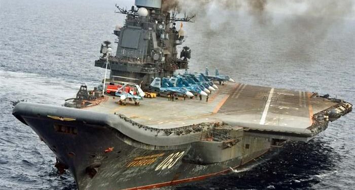 Rusya uçak gemisini 2017’de bakıma alıyor