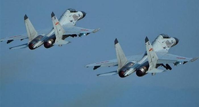 Çin uçaklarından Amerikan uçağına engelleme