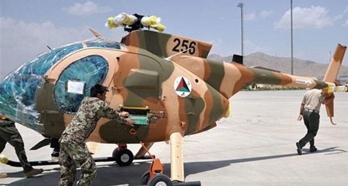 Afganistan 5 MD530 taarruz helikopteri daha edindi