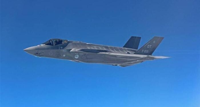 Hollanda’nın F-35’inden gövde gösterisi