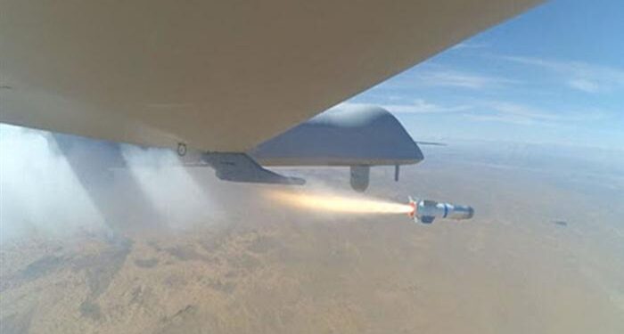 Çin silahlı iha denedi