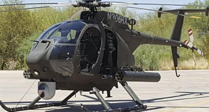 Suudi Arabistan Ulusal Muhafızları AH-6i’yi teslim alıyor