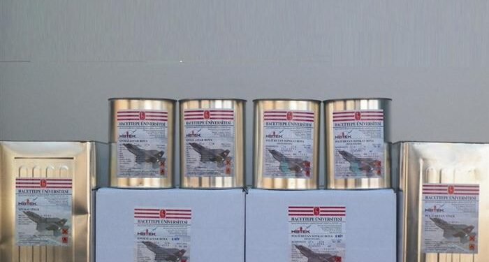 Hacettepe teknokent uçağı radardan saklayan boyayı Kazakistan’da tanıttı