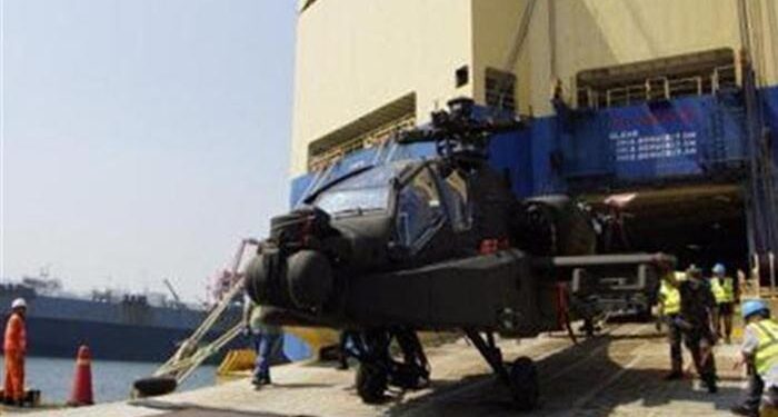 Kore Apache’yi teslim aldı