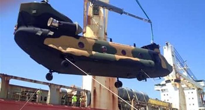 Chinook Türkiye’ye geldi