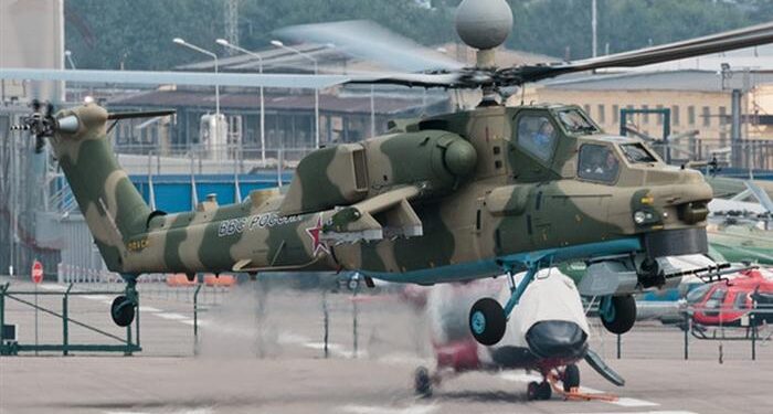 Rusya’nın Mi-28NM helikopteri uçtu