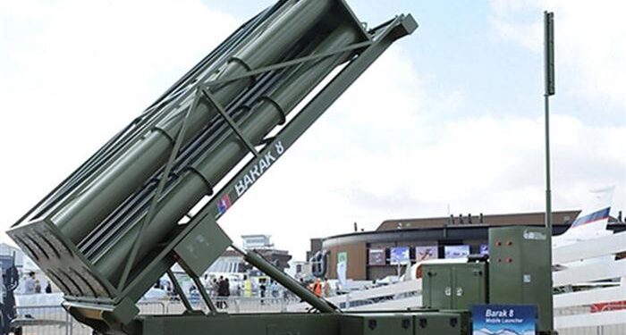 Barak 8 Deneme Atışı