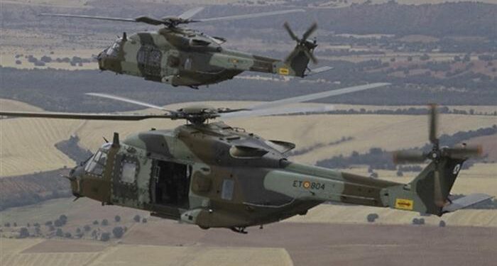 İspanyol Ordusu ilk iki NH90 helikopterini teslim aldı