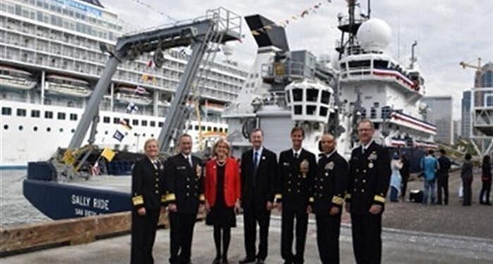 ABD Donanması, Oşinografik Araştırma Gemisi Sally Ride’ı Hizmete Aldı