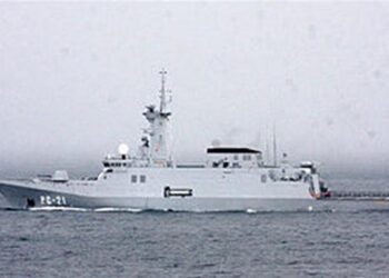 Basra Körfezine İspanyol Korvet