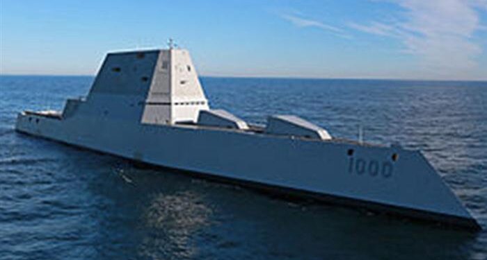 Zumwalt Darda Kaldı