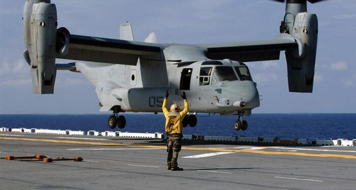 Tiltrotor Osprey’lere Yeni Silahlar