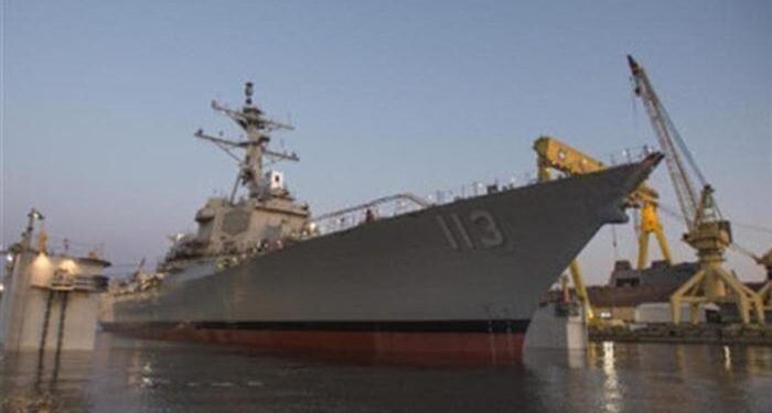 ABD Donanması USS John Finn’i Teslim Aldı