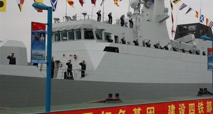 Çin’e 30. Jiangdao Sınıfı Korvet