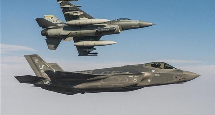 F-16ve F-35A’lar birleşik eğitime başladı