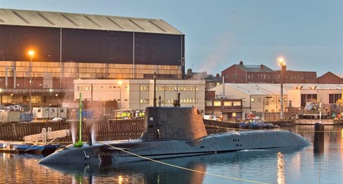 HMS Audacious’dan İlk Dalış