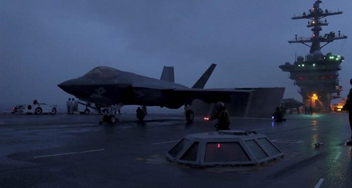 Nimitz’e F-35 Kalifikasyonu