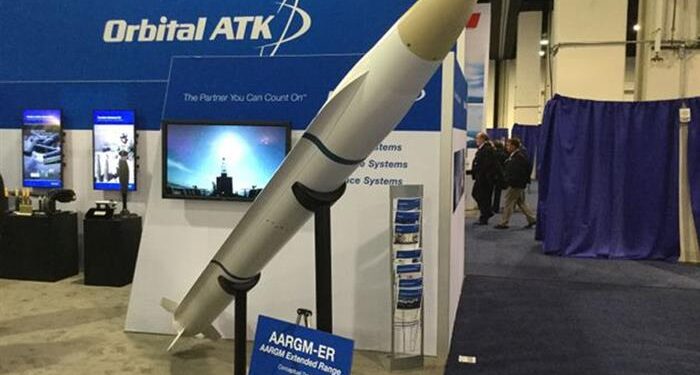 Orbital ATK’ya AARGM-ER Sözleşmesi
