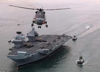 Uçak Gemisinde Döner Kanatlı Platform Testleri Başlıyor