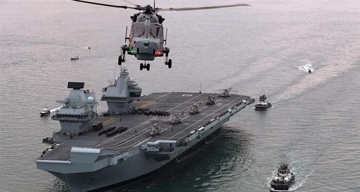 Uçak Gemisinde Döner Kanatlı Platform Testleri Başlıyor