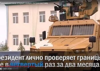 Türkmenistan’a Türk Zırhlısı