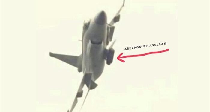 ASELSAN’ın ASELPOD’u Pakistan, JF-17 ile görüntülendi