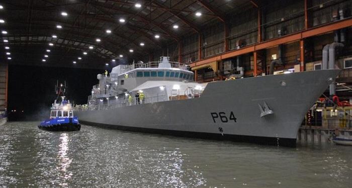 İrlanda’nın Dördüncü OPV’si Suya İndi