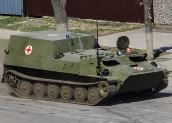 Sıhhi MT-LB Görevde