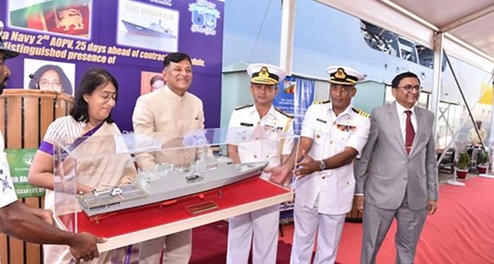 Sri Lanka’ya İkinci OPV Teslim