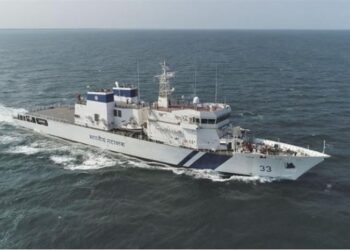 ICGS Vikram Hizmete Girdi