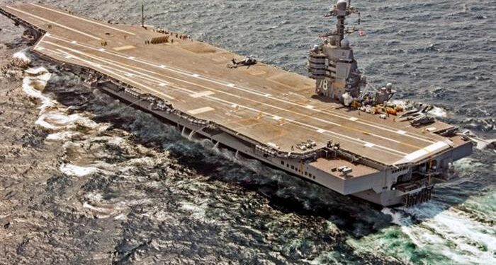 ABD’nin Uçak Gemisinde Tahrik Sistemi Arızası