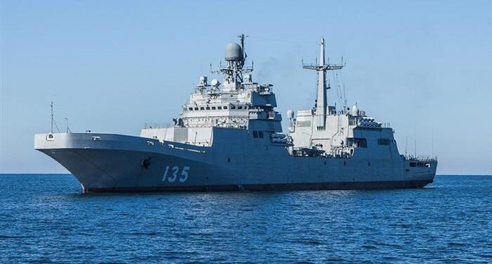 Rusya’nın Yeni Amfibi Taarruz Gemisi, Deniz Testlerini Tamamladı