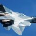 İHA gözünden SU-57 manevrada