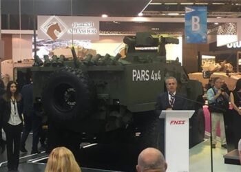 FNSS, 4X4 PARS’ı Eurosatory’de tanıttı