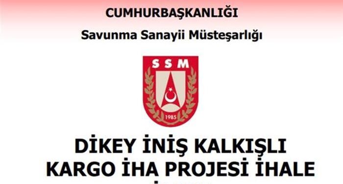 SSM’den Kargo İHA projesi