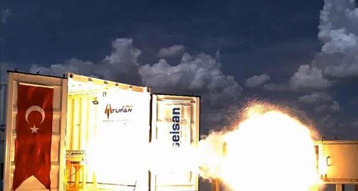 ASELSAN’ın Elektromanyetik top testi başarıyla sonuçlandı