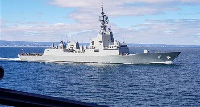 Avustralya’nın İkinci Hava Harp Muhribi Teslim Edildi