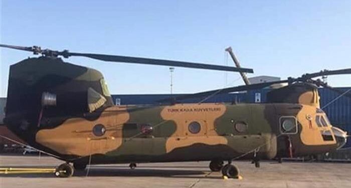 Yedinci CH-47F nakliye helikopteri TSK’ya teslim edildi