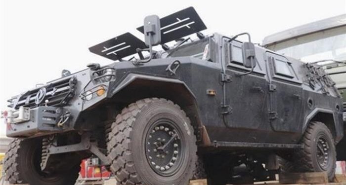 Orta Afrika Cumhuriyeti Silahlı Kuvvetleri 125 Muhtelif Araç Aldı