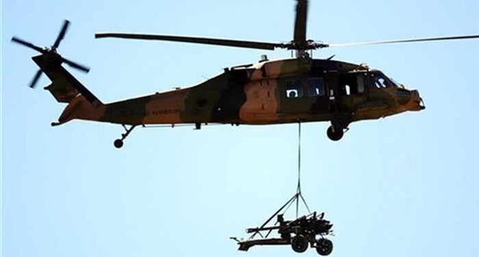 Boran Obüsü İlk Defa Havadan Taşındı