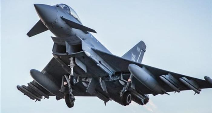 RAF Typhoon İlk Kez Üzerinde Meteor BVRAAM ile Uçtu