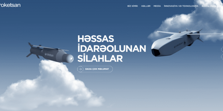 Roketsanın Yeni Web Sitesi Azerbaycan Türkçesiyle de Yayında