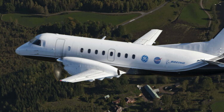 GE, Hibrit Elektrikli Tahrik Sistemini Saab 340B ve Boeing CT7-9B’de Test Edecek