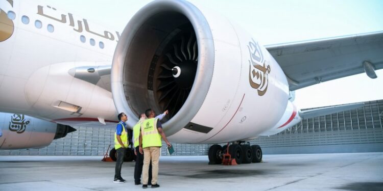 Emirates Sürdürülebilir Yakıt İle Motor Yer Testlerini Tamamladı